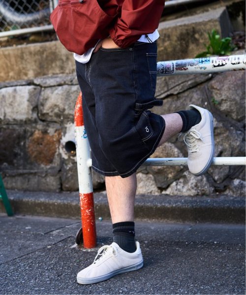 417 EDIFICE(フォーワンセブン　エディフィス)/【360 / three sixty】 Loose Fit Carpenter Denim Shorts/img03