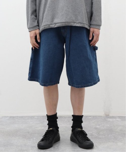 417 EDIFICE(フォーワンセブン　エディフィス)/【360 / three sixty】 Loose Fit Carpenter Denim Shorts/img07