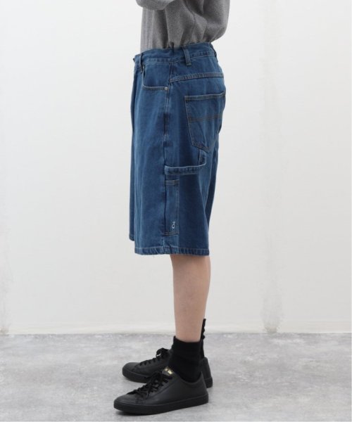 417 EDIFICE(フォーワンセブン　エディフィス)/【360 / three sixty】 Loose Fit Carpenter Denim Shorts/img10