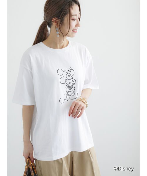 Te chichi(テチチ)/【Disney】ミッキー/プリントTシャツ/img06