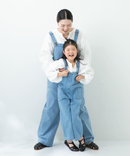 URBAN RESEARCH DOORS（Kids）(アーバンリサーチドアーズ（キッズ）)/『親子リンク』ギャザースリーブブラウス(KIDS)(105－135cm)/img01