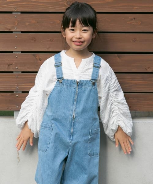 URBAN RESEARCH DOORS（Kids）(アーバンリサーチドアーズ（キッズ）)/『親子リンク』ギャザースリーブブラウス(KIDS)(105－135cm)/img03