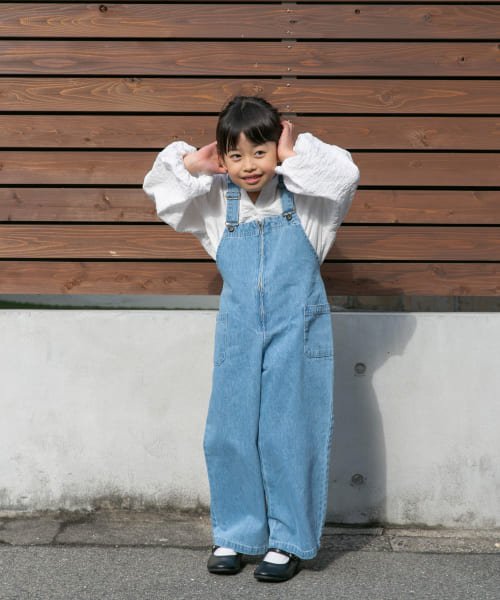 URBAN RESEARCH DOORS（Kids）(アーバンリサーチドアーズ（キッズ）)/『親子リンク』ギャザースリーブブラウス(KIDS)(105－135cm)/img08