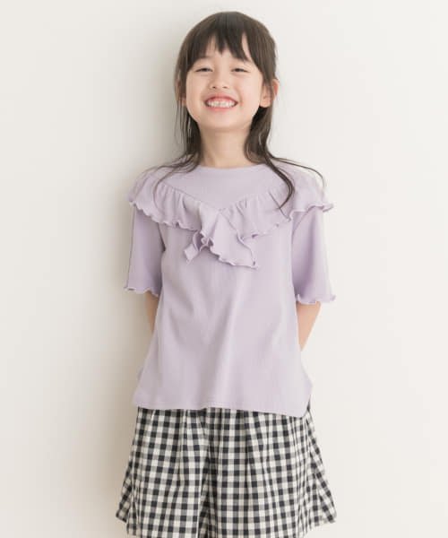 URBAN RESEARCH DOORS（Kids）(アーバンリサーチドアーズ（キッズ）)/メローフリルリブTシャツ(KIDS)/img10