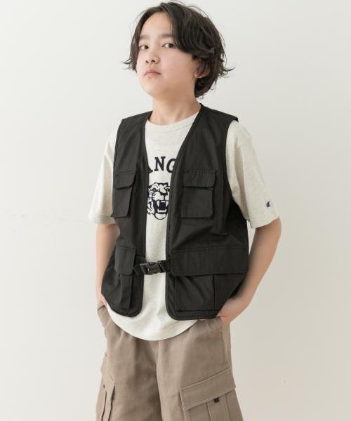 URBAN RESEARCH DOORS（Kids）(アーバンリサーチドアーズ（キッズ）)/『WEB/一部店舗限定サイズ』マルチポケットベスト(KIDS)/img03