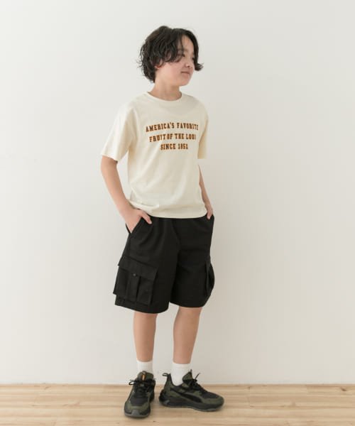 URBAN RESEARCH DOORS（Kids）(アーバンリサーチドアーズ（キッズ）)/『WEB/一部店舗限定』6分丈カーゴショーツ(KIDS)/img08