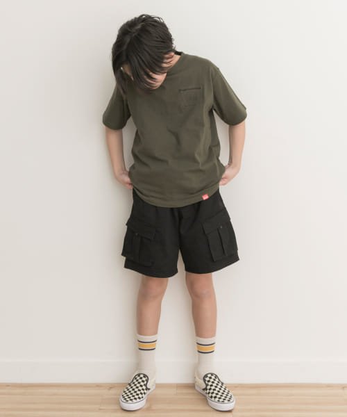 URBAN RESEARCH DOORS（Kids）(アーバンリサーチドアーズ（キッズ）)/『WEB/一部店舗限定』6分丈カーゴショーツ(KIDS)/img14