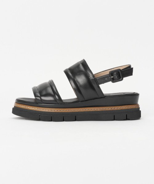 allureville(アルアバイル)/【Luca Grossi(ルカグロッシ)】 DOUBLE BELTED WEDGE SANDAL/img01