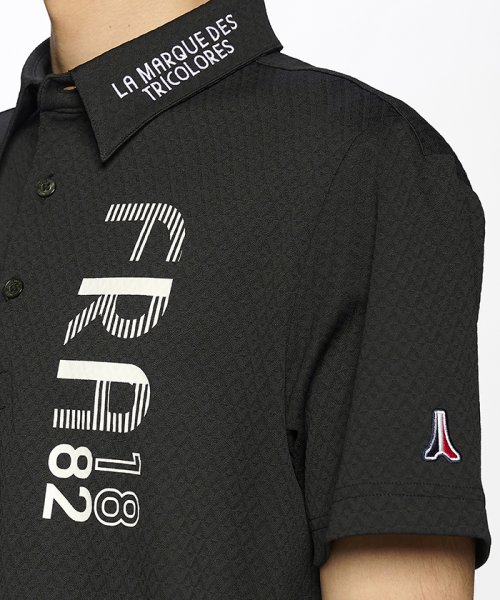 le coq sportif GOLF (ルコックスポルティフ（ゴルフ）)/【ストレッチフォーサー】ベーシックデザイン半袖シャツ/img03