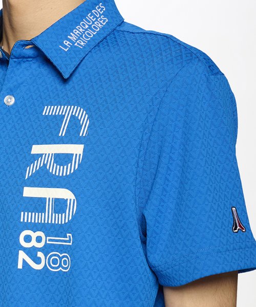 le coq sportif GOLF (ルコックスポルティフ（ゴルフ）)/【ストレッチフォーサー】ベーシックデザイン半袖シャツ/img07