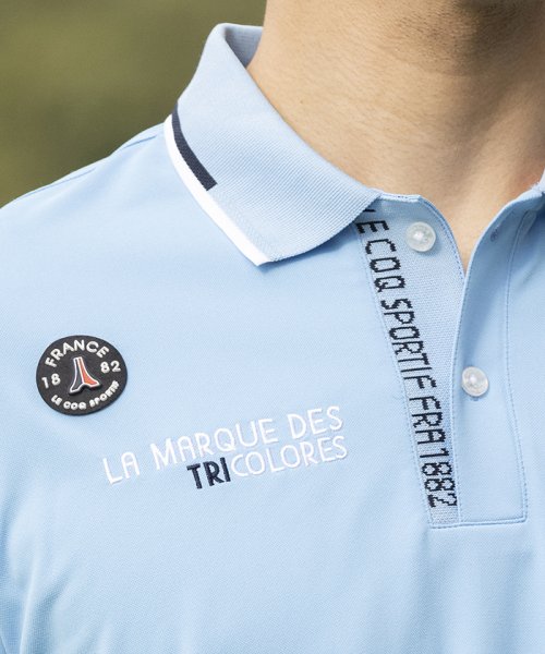 le coq sportif GOLF (ルコックスポルティフ（ゴルフ）)/【ストレッチフォーサー】ベーシックデザイン半袖ポロシャツ/img03