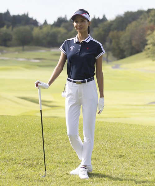 le coq sportif GOLF (ルコックスポルティフ（ゴルフ）)/【Aライン】袖ライン襟付きシャツ/img04