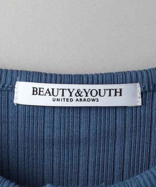 BEAUTY&YOUTH UNITED ARROWS(ビューティーアンドユース　ユナイテッドアローズ)/【WEB限定】フェイクパールスナップボタン リブカーディガン －ウォッシャブル－/img34