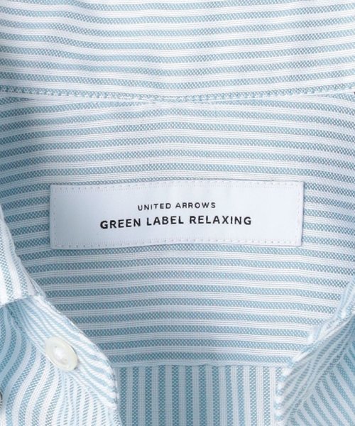green label relaxing(グリーンレーベルリラクシング)/エブリット オックスフォード ロンドンストライプ スナップ ボタンダウン ドレスシャツ －イージーアイロン－/img20