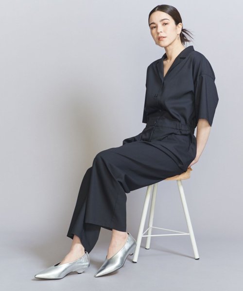 レザー カット ポインテッドパンプス あらかじめご了承ください