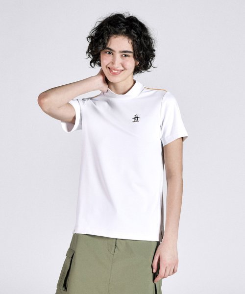 Munsingwear(マンシングウェア)/【限定｜ENVOY】3 Colors Penguin Logo バックモチーフモックネックシャツ/img09