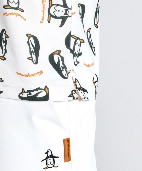 Munsingwear(マンシングウェア)/【限定｜ENVOY】3 Colors Penguin Logo 総柄プリント半袖シャツ/img05