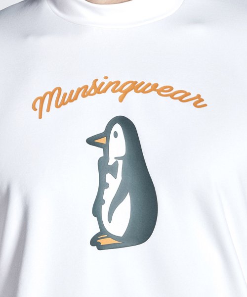 Munsingwear(マンシングウェア)/【限定｜ENVOY】3 Colors Penguin Logo ビックモチーフモックネックシャツ/img05
