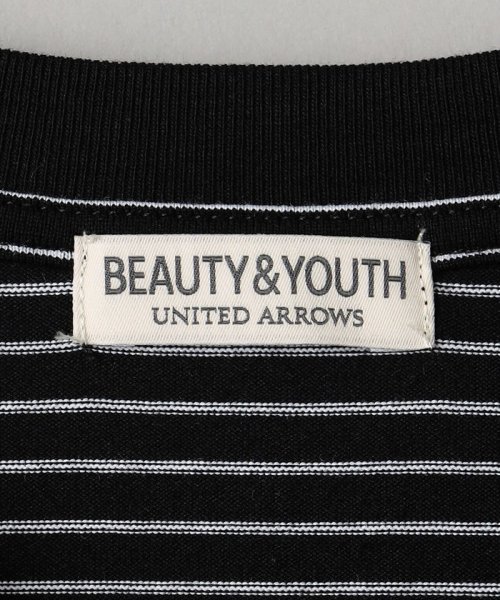 BEAUTY&YOUTH UNITED ARROWS(ビューティーアンドユース　ユナイテッドアローズ)/ハイゲージ ガスコットン ボーダー クルーネック Tシャツ/img21