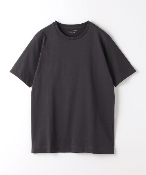 green label relaxing(グリーンレーベルリラクシング)/スパニッシュピマ ミックス クルーネック Tシャツ/img08