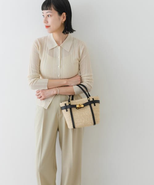 RODE SKO(ロデスコ)/COTTO　ABACA SHOULDER BAG/img10