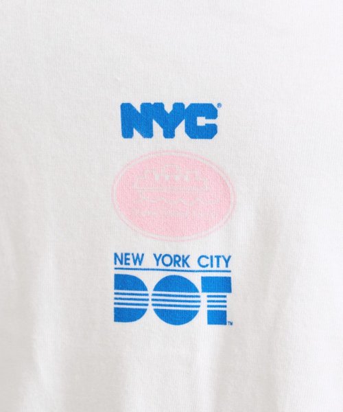 coen(coen)/ROCK STANLEY（ロックスタンレー）別注NYCロゴプリントTシャツ/img45