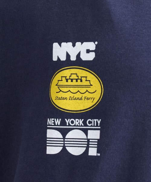 coen(coen)/ROCK STANLEY（ロックスタンレー）別注NYCロゴプリントTシャツ/img47