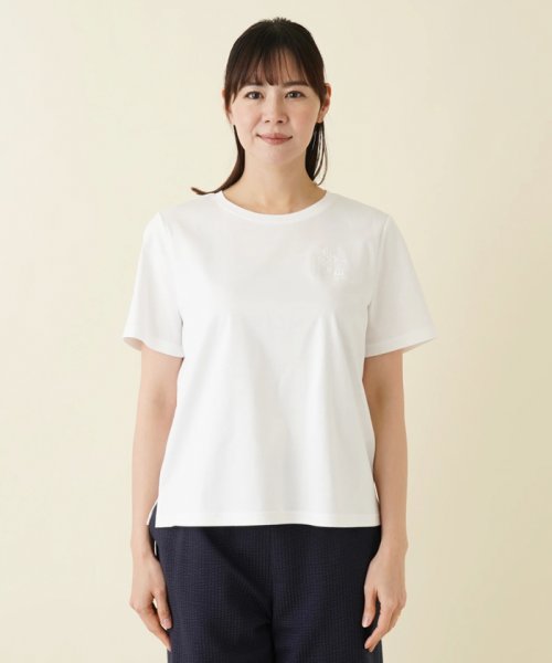 Leilian PLUS HOUSE(レリアンプラスハウス)/洗えるＴシャツ【Leilian WHITE LABEL】/img04