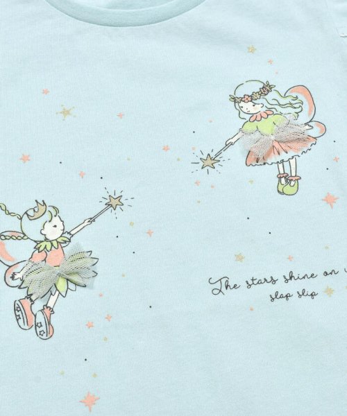 SLAP SLIP(スラップスリップ)/チュールリボンウサギ妖精モチーフ半袖Tシャツ(80~140cm)/img24