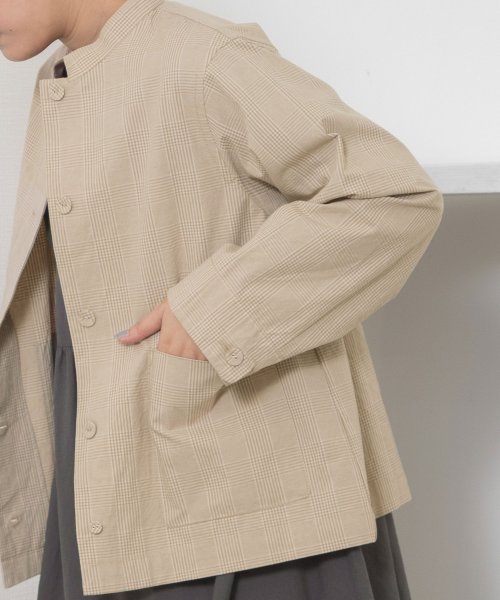 POU DOU DOU(プードゥドゥ)/【セットアップ対応商品】スタンドカラーシャツジャケット/img29