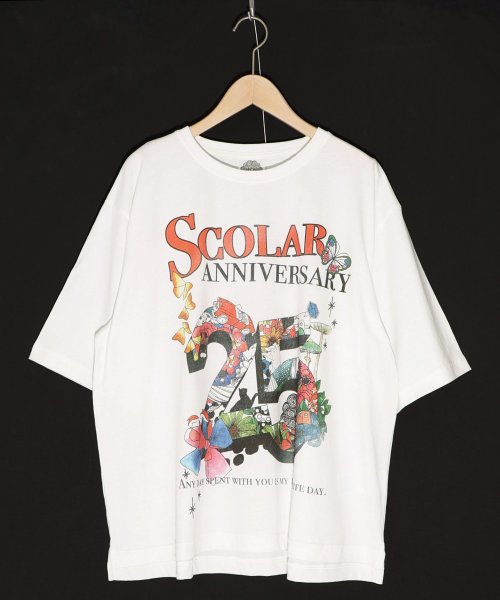 ScoLar(スカラー)/ScoLar25周年アニバーサリーロゴプリントTシャツ/img08