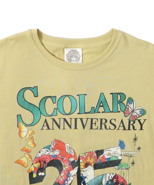 ScoLar(スカラー)/ScoLar25周年アニバーサリーロゴプリントTシャツ/img12