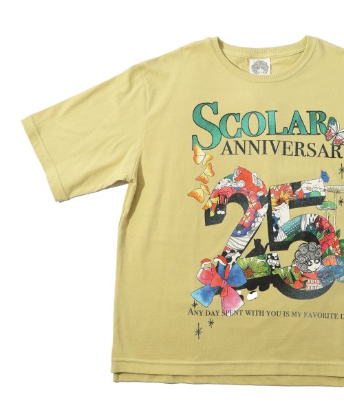 ScoLar(スカラー)/ScoLar25周年アニバーサリーロゴプリントTシャツ/img13