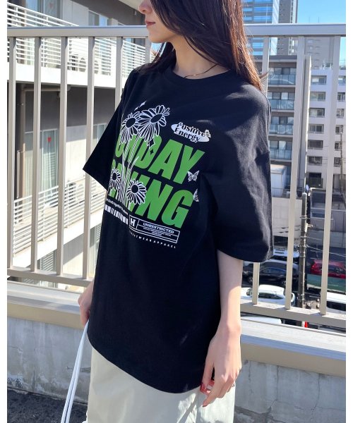 MODISH GAZE(モディッシュ ガゼ)/SUNDAY MORNING ビッグシルエットTシャツ/img03