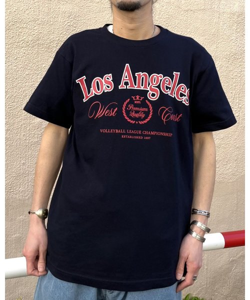 RAD CHAMP(ラッドチャンプ)/LOS ANGELES プリントTシャツ/img05