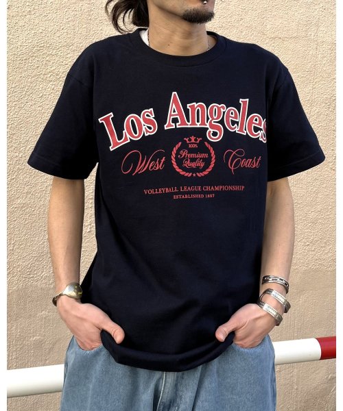 RAD CHAMP(ラッドチャンプ)/LOS ANGELES プリントTシャツ/img06