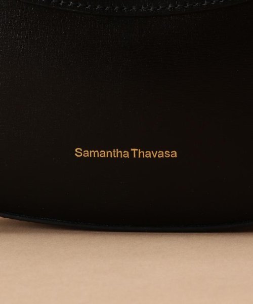 Samantha Thavasa(サマンサタバサ)/[日韓共同企画]シンプルスプリットレザーハーフムーンバッグ/img05