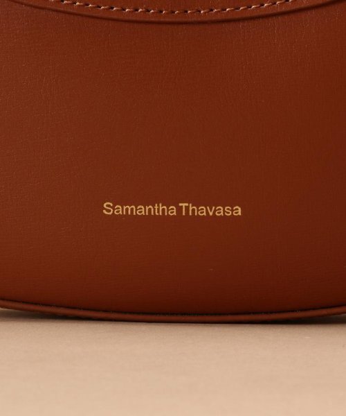 Samantha Thavasa(サマンサタバサ)/[日韓共同企画]シンプルスプリットレザーハーフムーンバッグ/img17