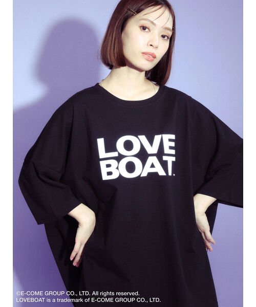 Green Parks(グリーンパークス)/■別注 LOVEBOAT ロゴptビッグT/img13