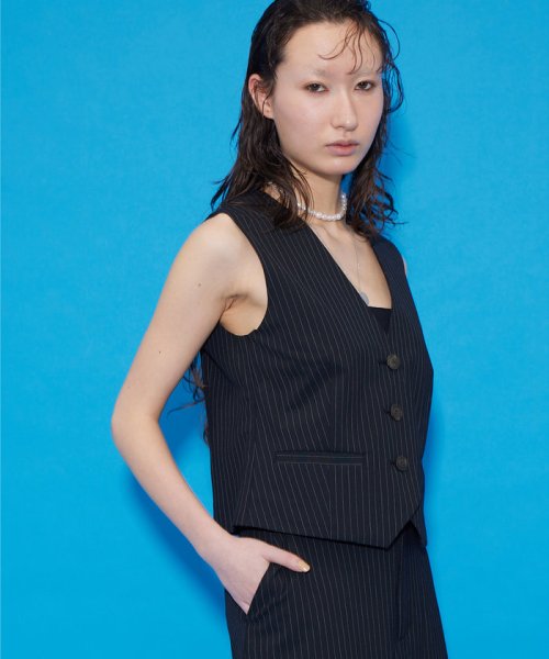 【THE PAUSE】コンパクトジレ THE PAUSE