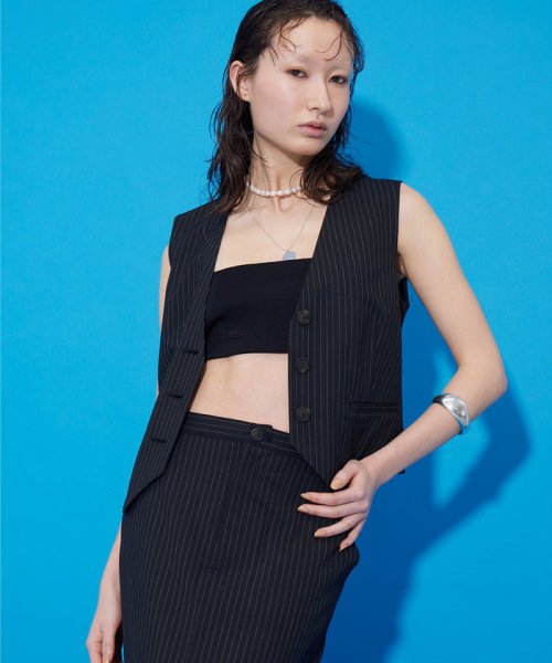 【THE PAUSE】コンパクトジレ THE PAUSE