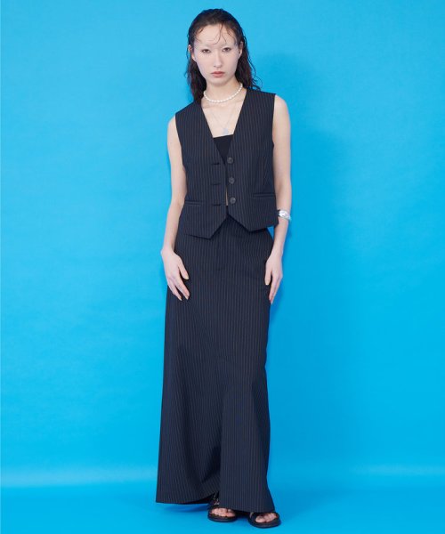 【THE PAUSE】コンパクトジレ THE PAUSE