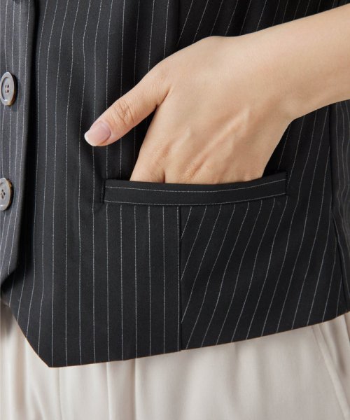 【THE PAUSE】コンパクトジレ THE PAUSE