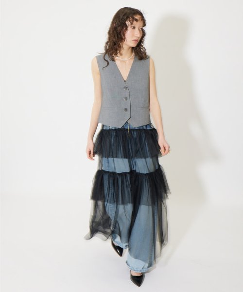 【THE PAUSE】コンパクトジレ THE PAUSE