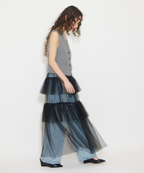 【THE PAUSE】コンパクトジレ THE PAUSE