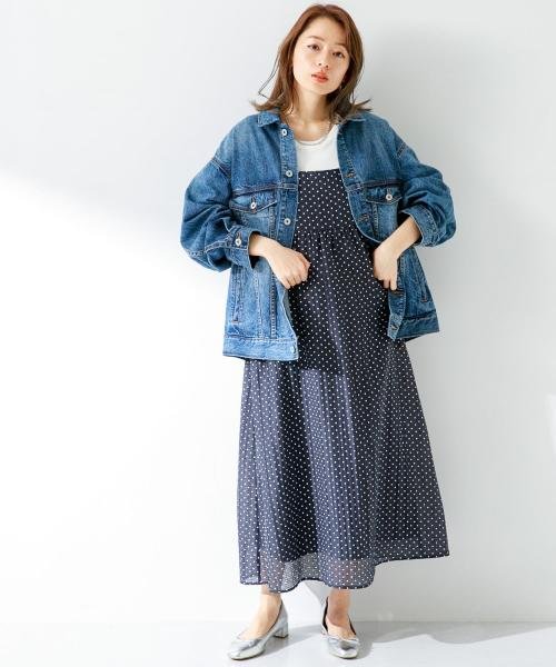 URBAN RESEARCH Sonny Label(アーバンリサーチサニーレーベル)/ドットバックリボンワンピース/img14