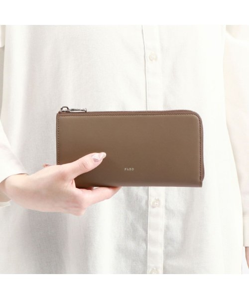 【日本正規品】FARO 長財布 ファーロ 革 本革 財布 小銭入れ 大容量 ロングウォレット Calma Wallet Long Zip F2311W101 