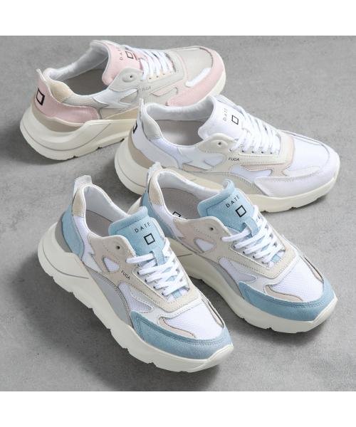 D.A.T.E. スニーカー FUGA フーガ ローカット キャンバス フーガ W401 FG CN スニーカー FUGA ローカット キャンバス スウェード