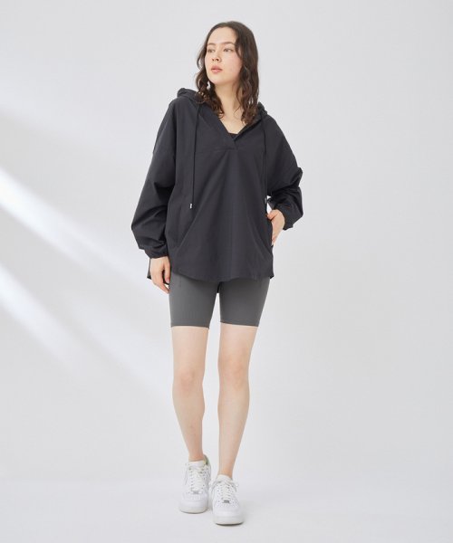 【水陸両用＆吸水速乾＆UV】ラッシュガードフーディ 