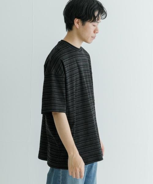 URBAN RESEARCH(アーバンリサーチ)/マルチボーダーオーバーTシャツ/img08